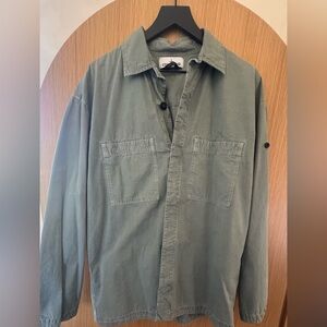 Stone Island Olive Casual Shirt